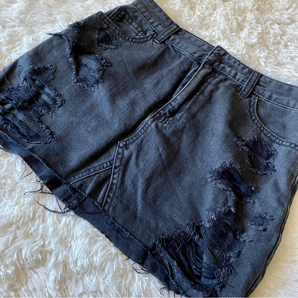 Black Hollister Denim Skirt 🖤